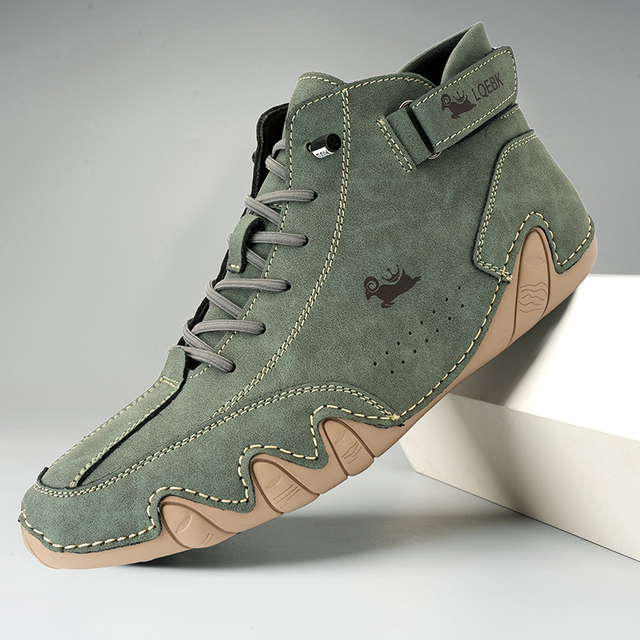SoleComfort™ - Ultra-bequemer Rutschfester Barfußschuh aus echtem Leder