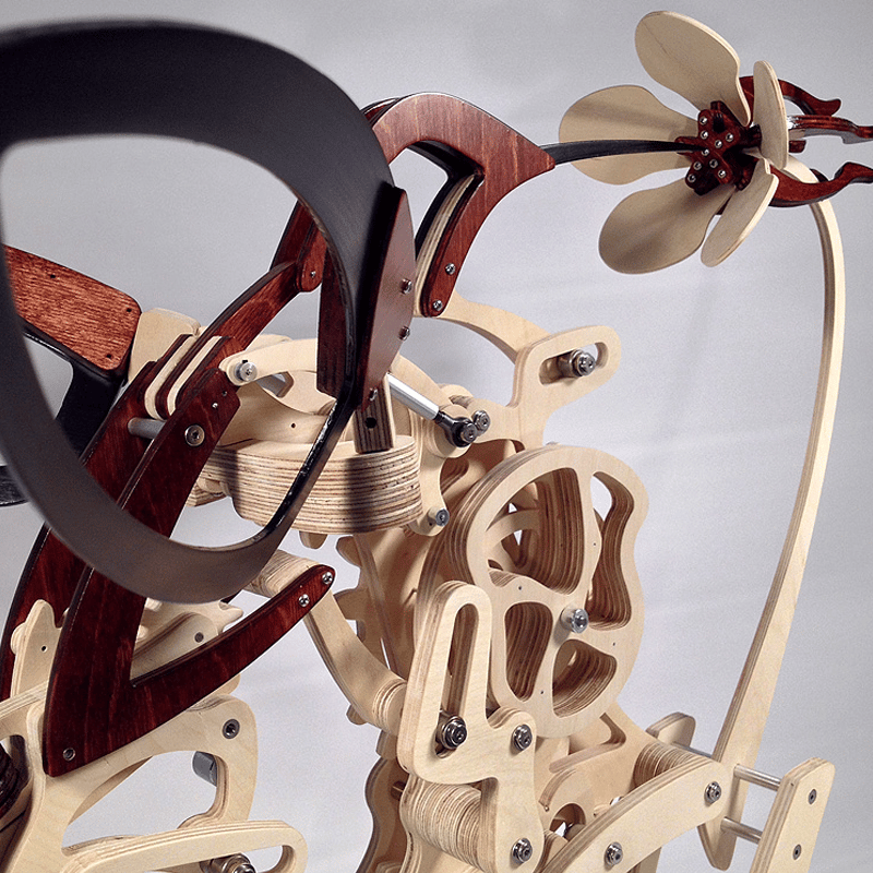 MotionPuzzle™ - Bauen und genießen Sie ein 3D-Holzpuzzle zum Selbermachen