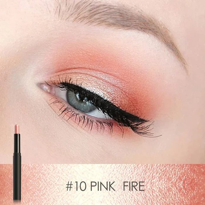 2-in-1 Lidschatten Eyeliner Stift für Damen | Wasserfest & Wischfest | Hypoallergen, Aufbaubar, Kein Primer nötig 10