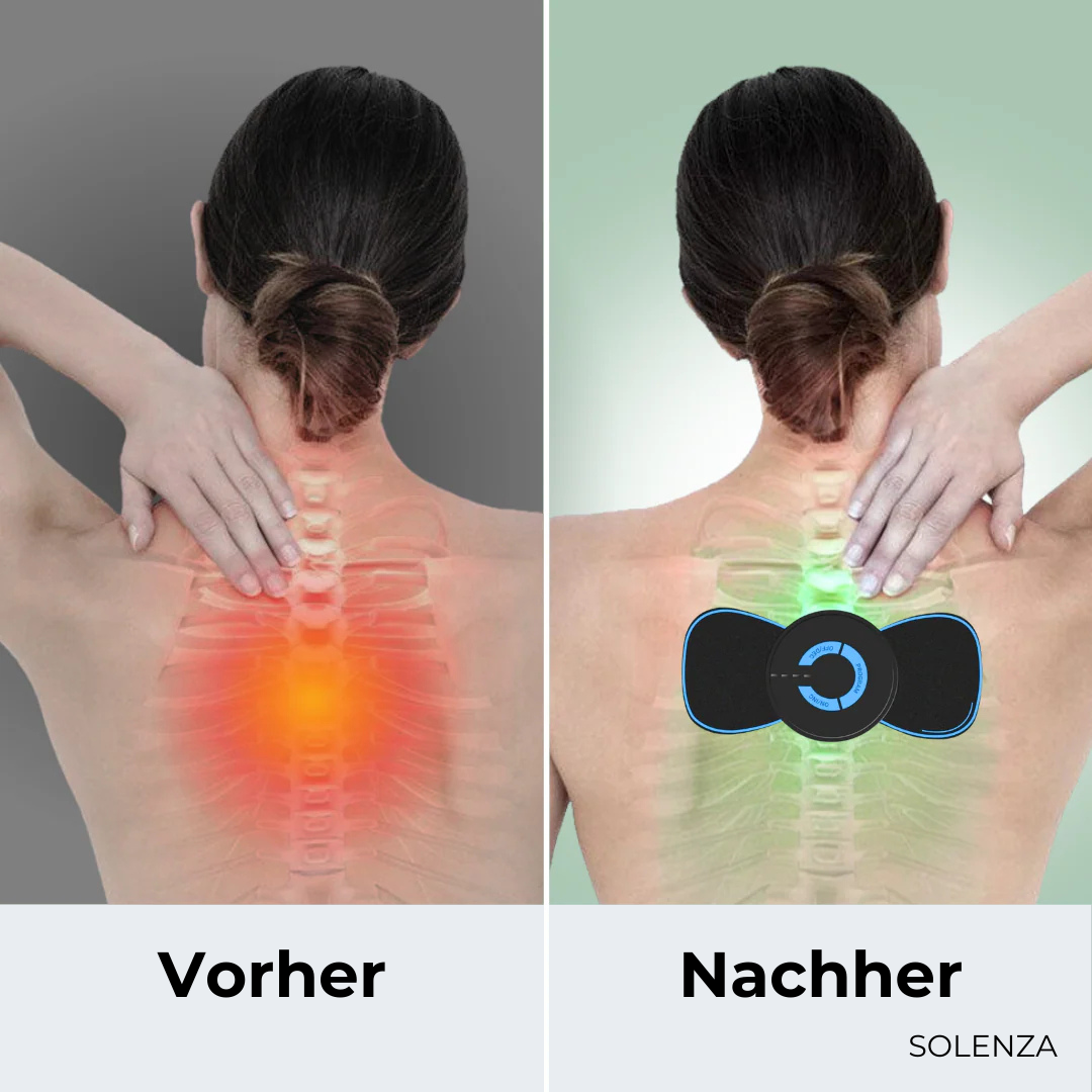 Muskelmassagegerät mit 10 Intensitätsstufen | Für Nacken, Rücken, Hüfte, Beine und Füße | ABS/PC Gehäuse, robust im Alltag 4