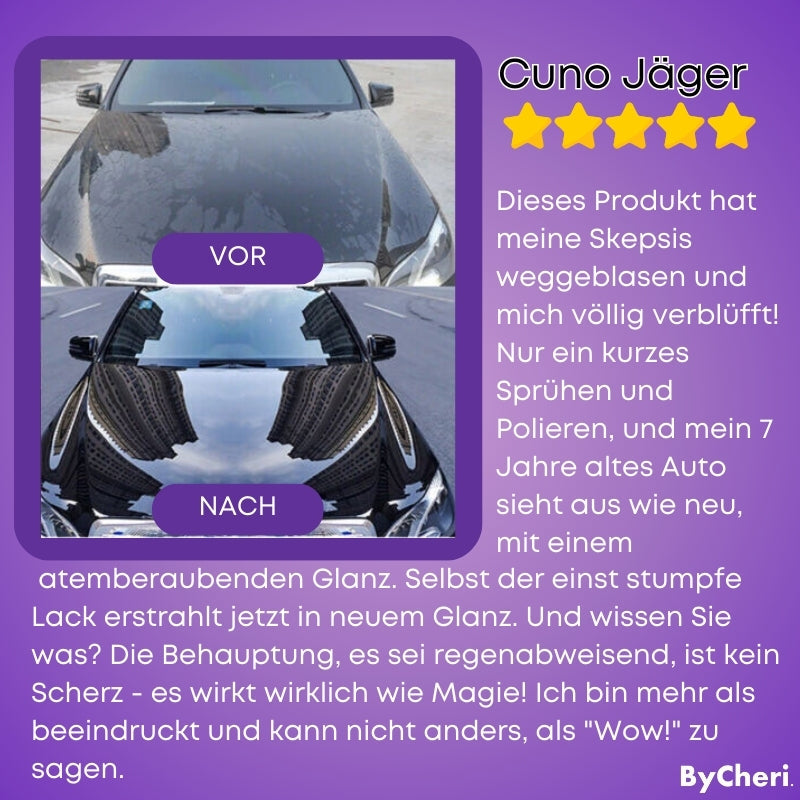 1+1 Gratis | 3-in-1 CarSpray - Reinigt, restauriert und schützt Ihr Auto!