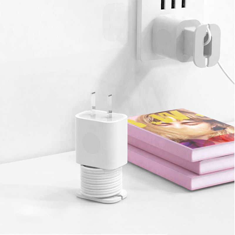 Ladegerät Silikonhülle für Apple 20W Netzteil | 2 in 1 Schutz mit Kabel Organizer | Stoßfest, Rutschfest und Kratzfest 15