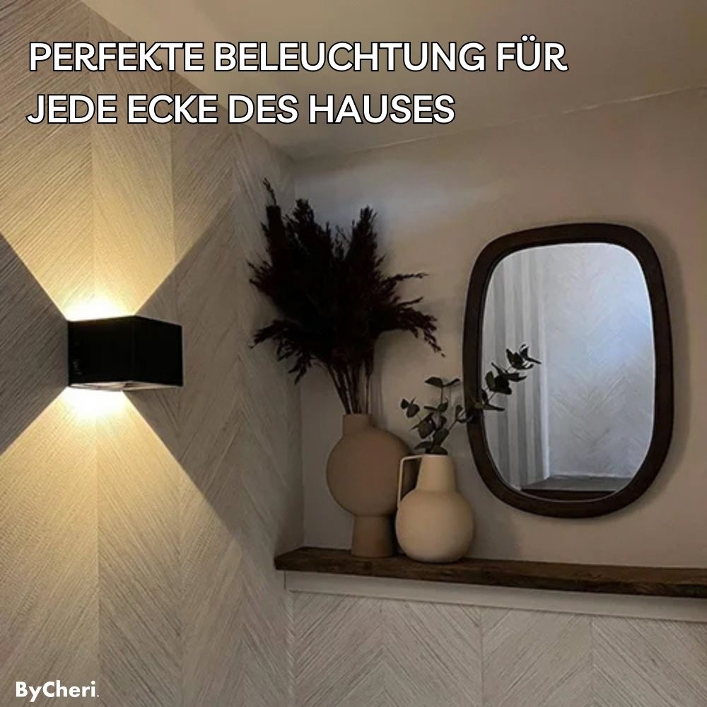 LuminaCube™ - Die kabellose und luxuriöse Wandlampe!