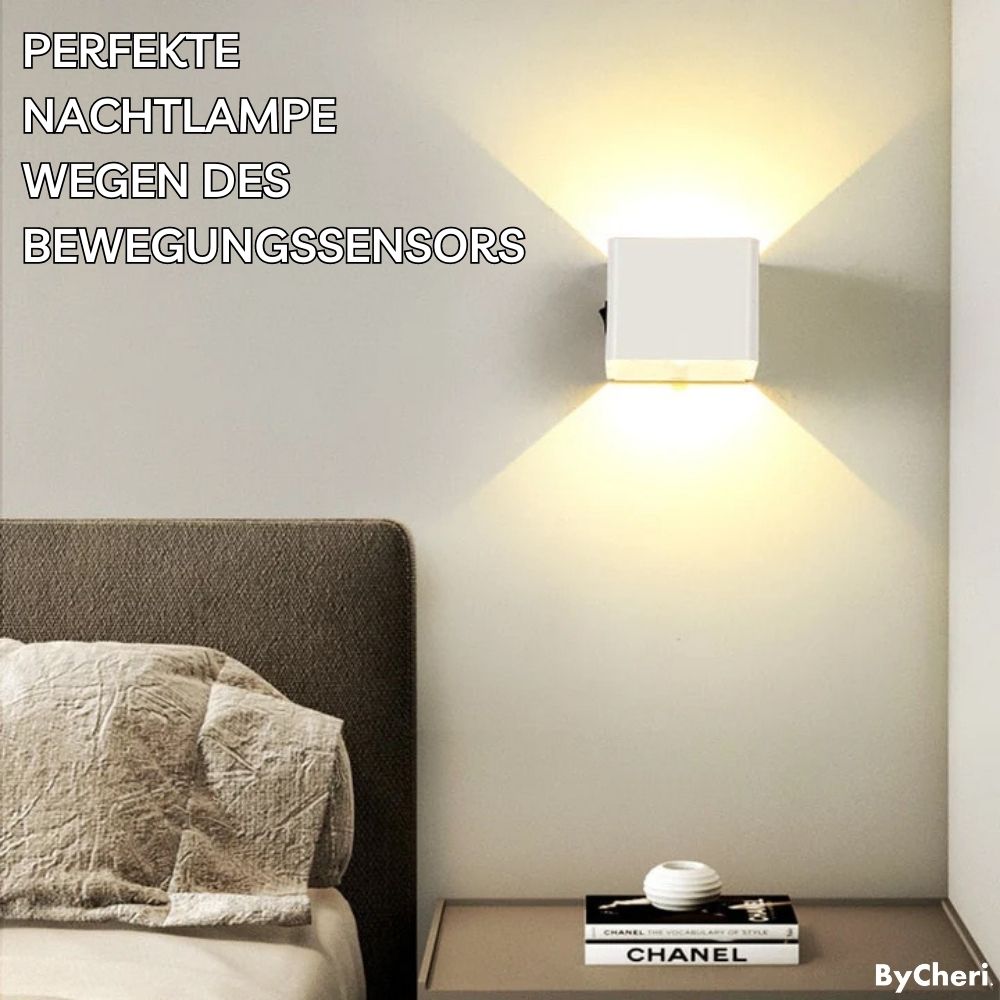 LuminaCube™ - Die kabellose und luxuriöse Wandlampe!