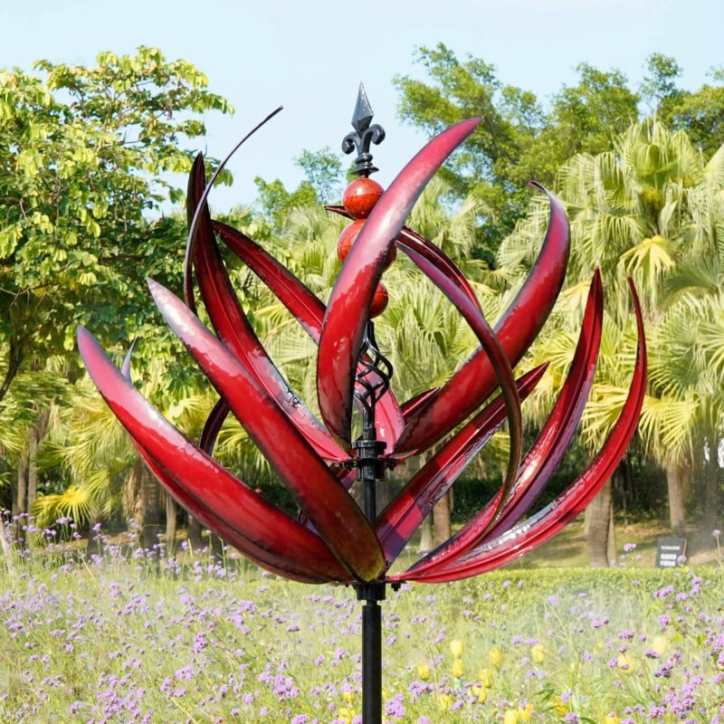 BreezeLotus™ – Gartenwindrad