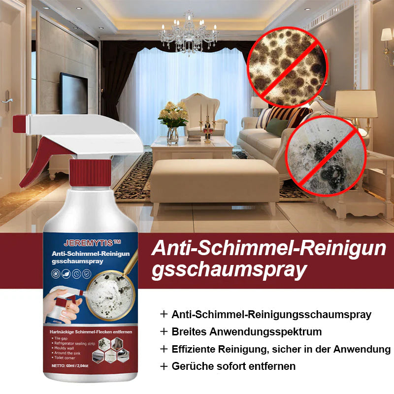 Schimmelspray Reinigungsschaum antibakteriell mit Tiefenwirkung