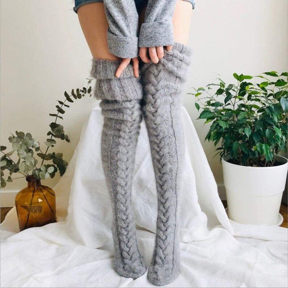 Snuglez™ - Gemütliche Overknees für Damen