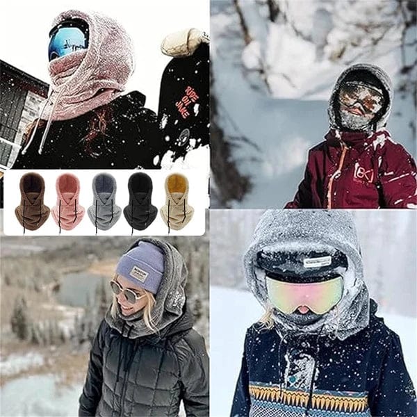 WarmMask™ – Ultimativer Winterschutz und Komfort – Kapuzen-Skimaske