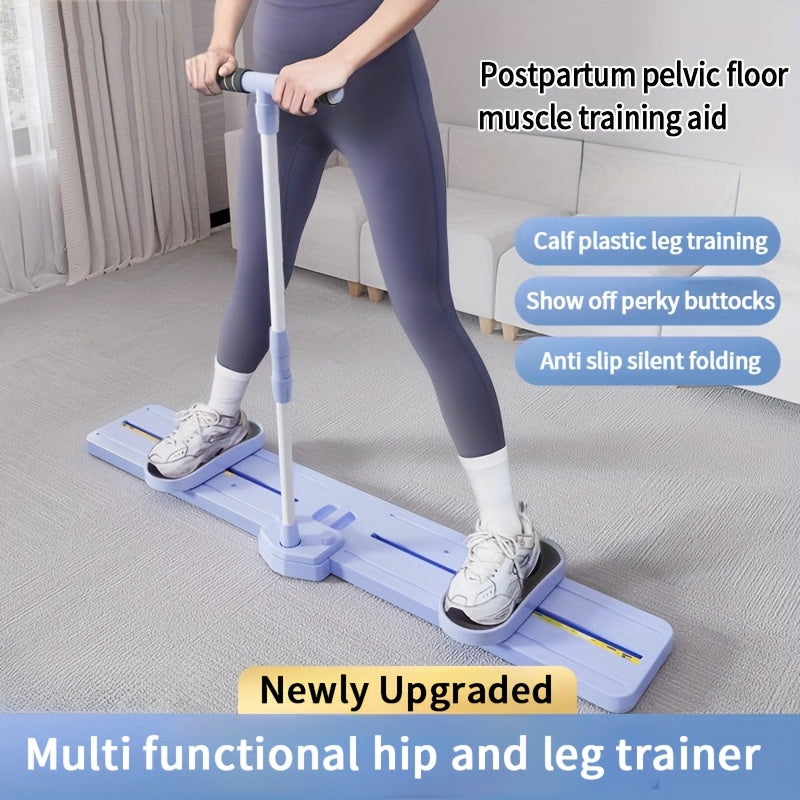 Pilates Board 2-in-1 für Beine und Beckenboden | Rutschfeste Fußstützen, Tragegriff | Kunststoff, kompakt und leicht 4