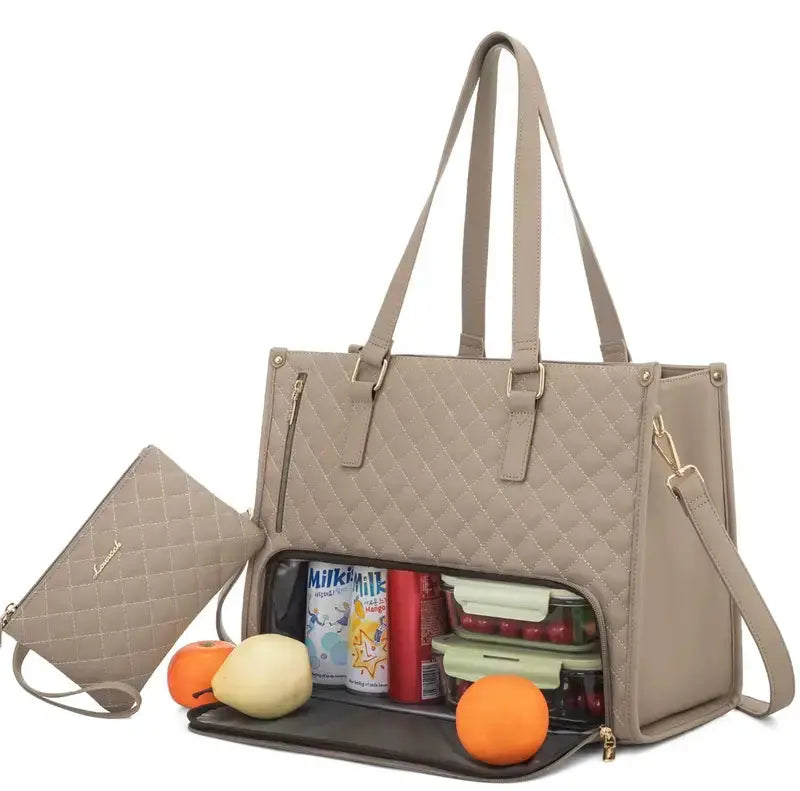 Laptoptasche Thermofach Isoliert Wasserabweisend Büro 6