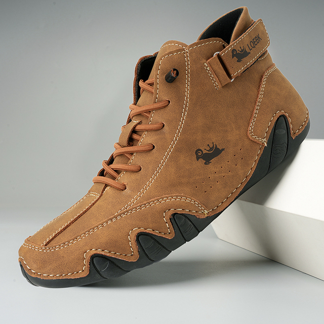 SoleComfort™ - Ultra-bequemer Rutschfester Barfußschuh aus echtem Leder