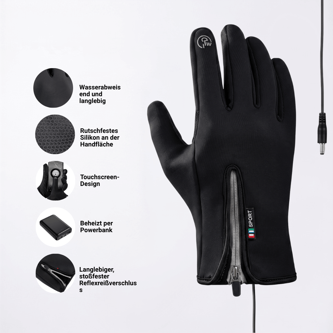 Beheizte Handschuhe Herren | Wasserdicht & Winddicht 17