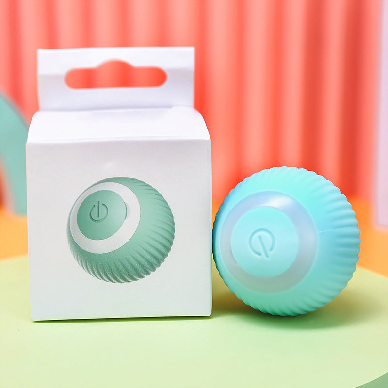 Interaktiver Katzenball mit Hindernisvermeidung | ABS/Silikon, 4,3 cm | Rosa oder Blau, geräuscharmes Rollen im Smart-Modus 9