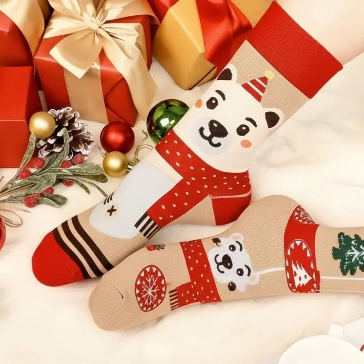 Adventskalender Socken Damen | 24 Tage Wohlfühl-Komfort 3