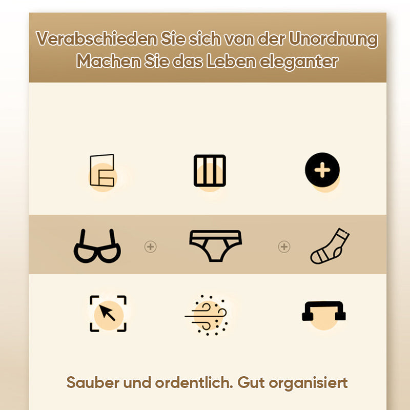 Storagy™ - Bringen Sie Ordnung in Ihren Kleiderschrank