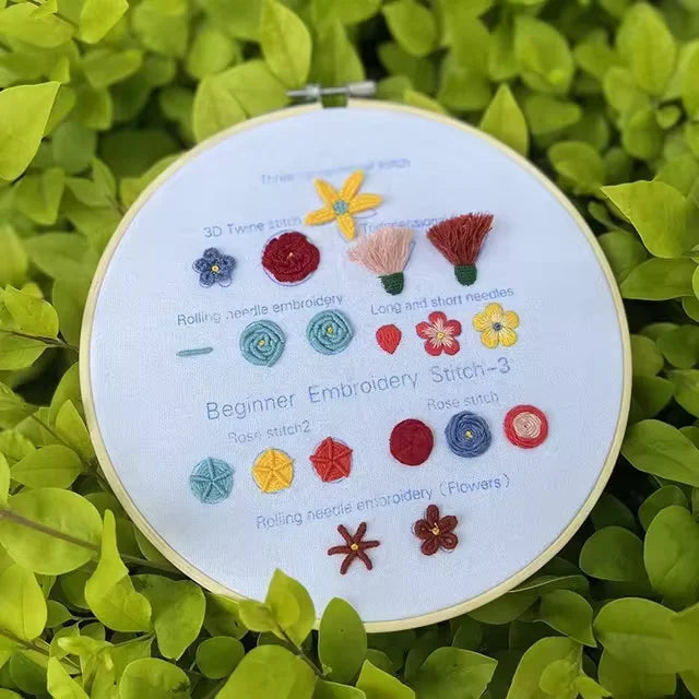 EmbryKit™ - Kreuzstich-Stickerei-Set für Anfänger