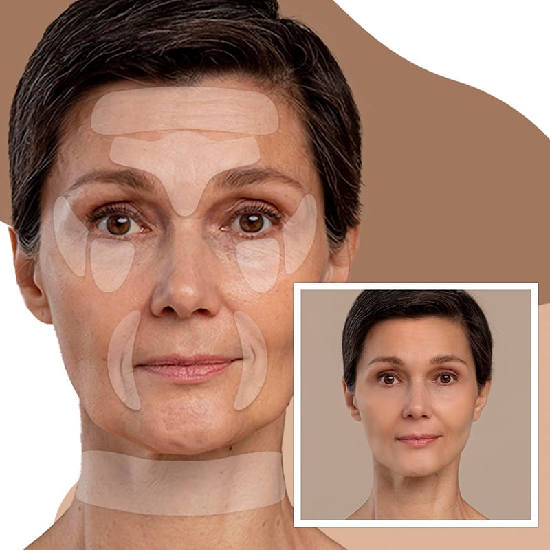 SilkSmoother – Silikonpflaster für die Nacht für faltenfreie Haut