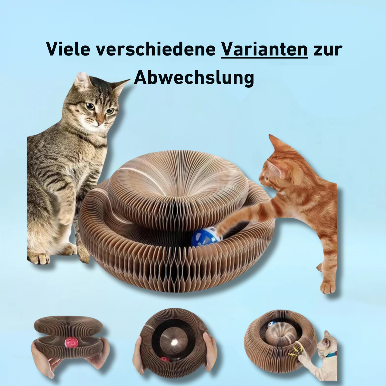 PurrPurrPlay™ - Interaktives Katzenspielzeug