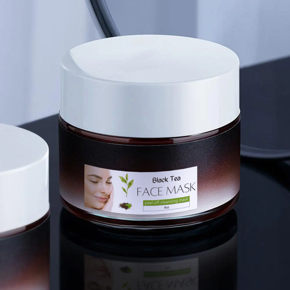 1+1 Gratis | Black Tea Facemask - Peel-off-Maske für strahlende, jugendliche Haut