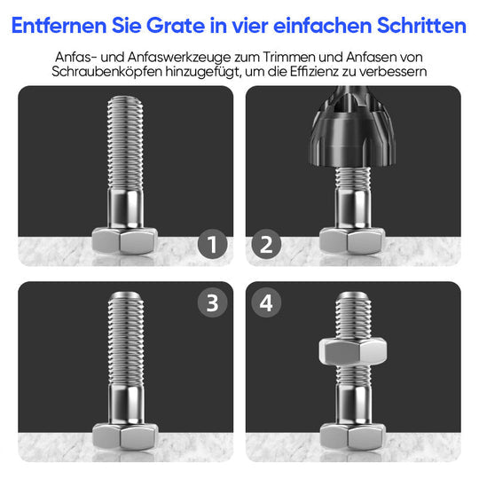 MasterBolt™ - Entgratungswerkzeuge für Schrauben