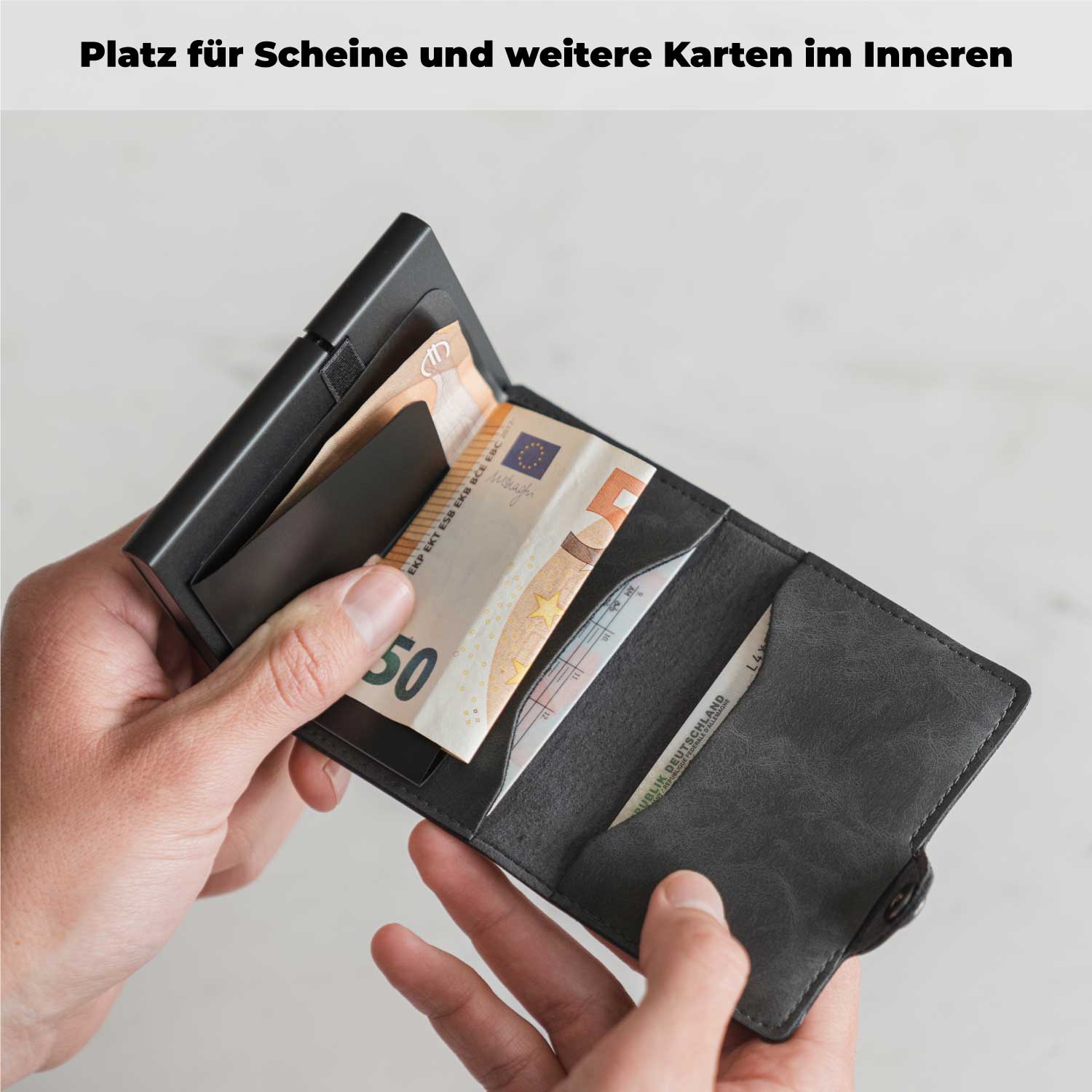 WalletWise™ - Vereinfachen Sie die Organisation Ihrer Brieftasche
