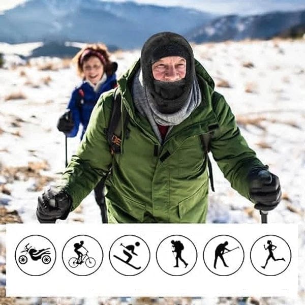 WarmMask™ – Ultimativer Winterschutz und Komfort – Kapuzen-Skimaske