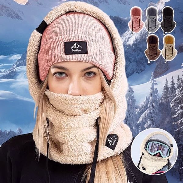 WarmMask™ – Ultimativer Winterschutz und Komfort – Kapuzen-Skimaske