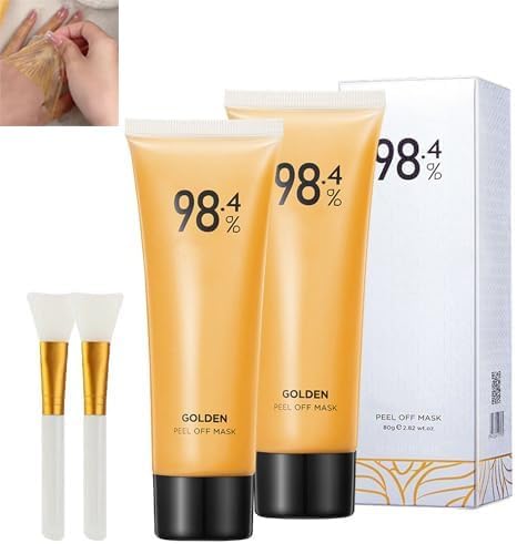 1+1 Gratis | GoldGlowy™ – 24-Karat-Gold-Peel-Off-Gesichtsmaske für strahlende Haut