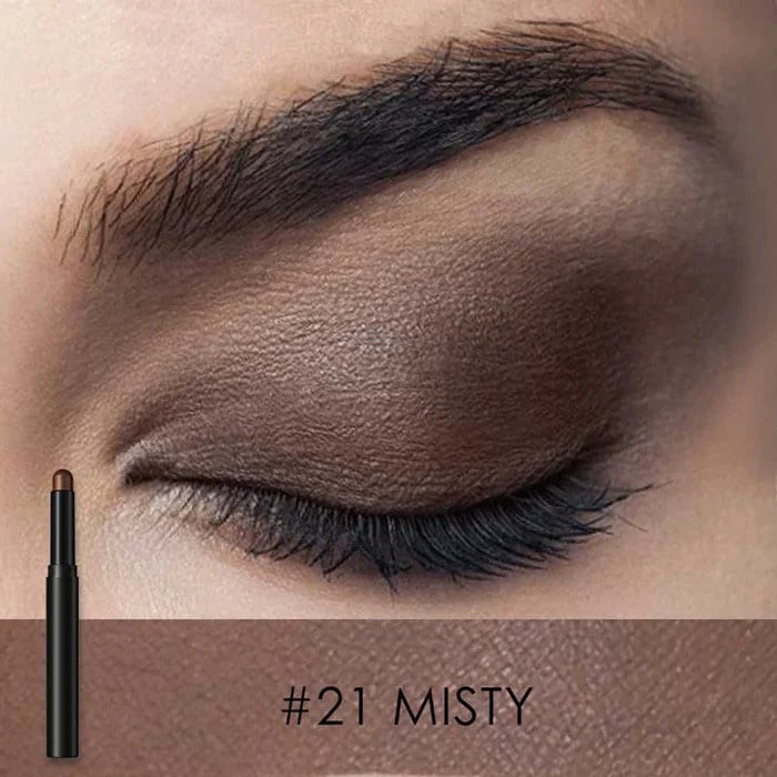 2-in-1 Lidschatten Eyeliner Stift für Damen | Wasserfest & Wischfest | Hypoallergen, Aufbaubar, Kein Primer nötig 21