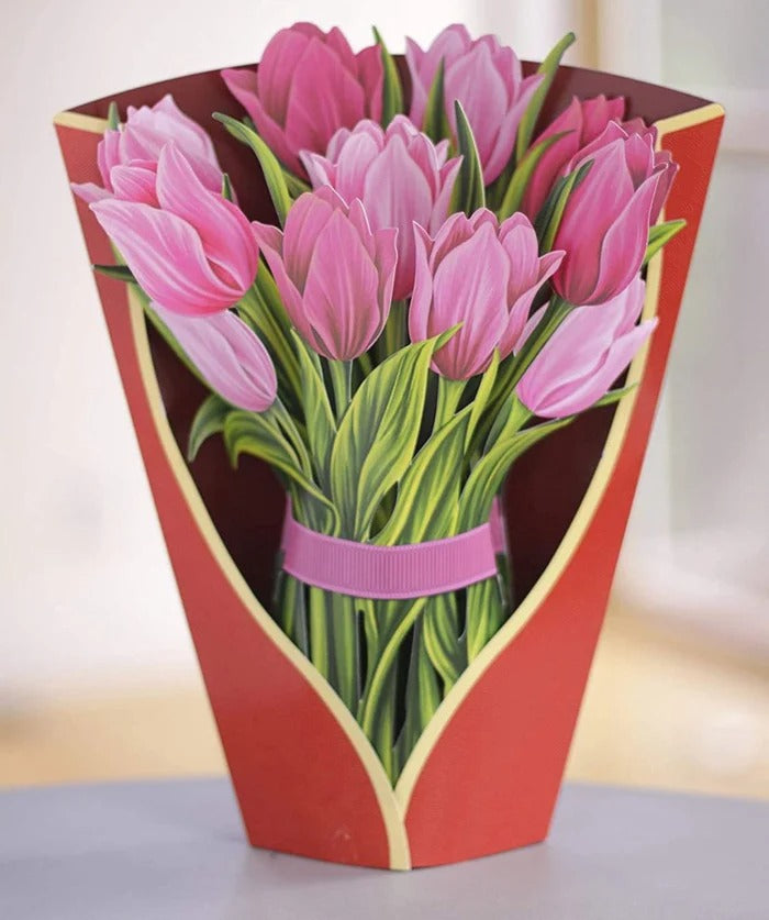 BlossomCard™ – Pop-up-Blumensträuße aus Papier