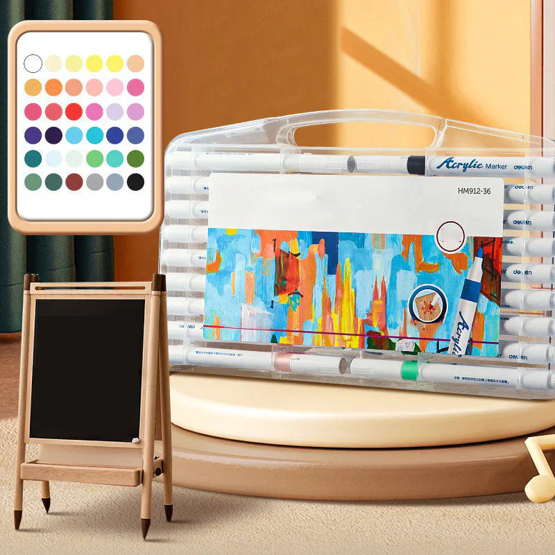 AcrylMark™ - Leuchtende Acrylmarker für kreative Kinder