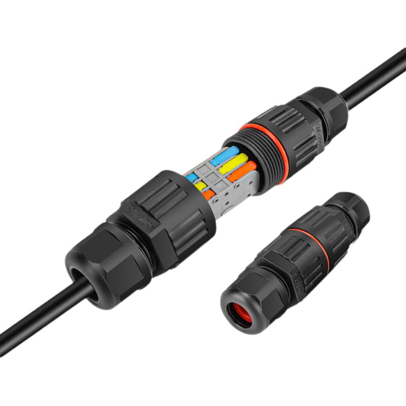 Wasserdichter Kabelverbinder Kunststoff | 0,08–4 mm² Querschnitt, Steckbar | Schützt Außenkabel vor Feuchtigkeit und Kurzschluss 8