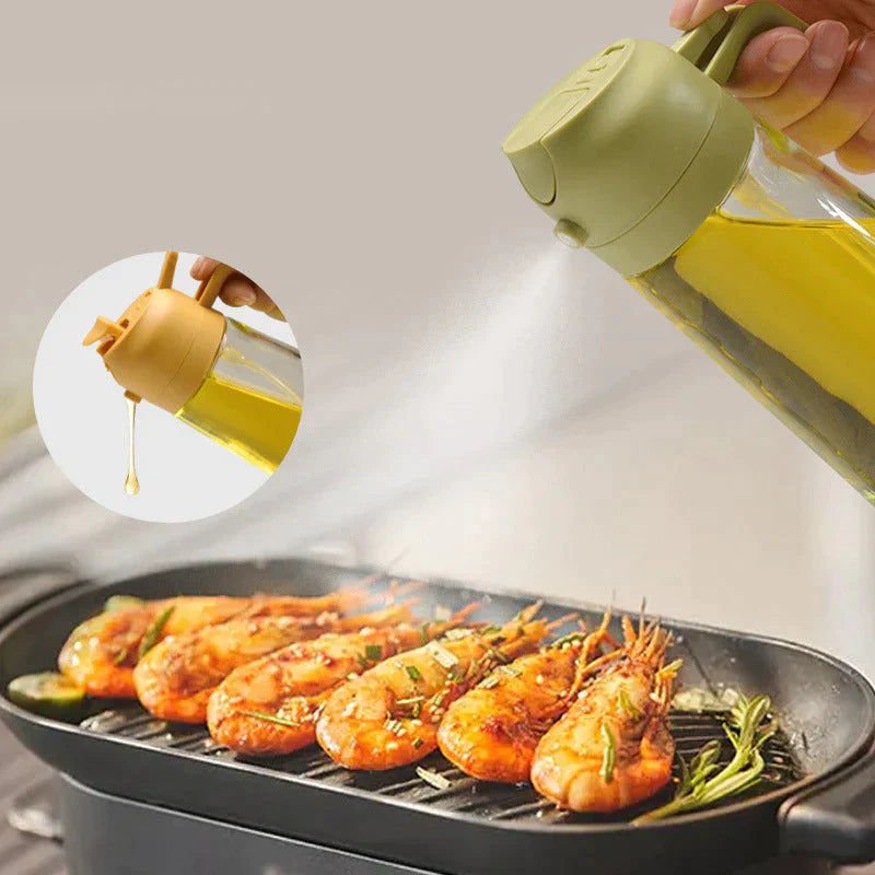 QuickSpray™ - 2-in-1 Ölsprühflasche