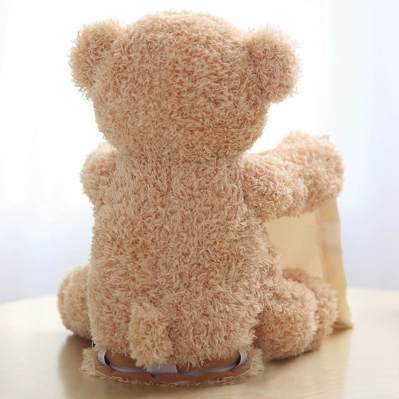 PlushyBoo™ – Peek-a-Boo Teddybär-Spielzeug
