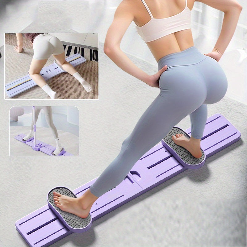 Pilates Board 2-in-1 für Beine und Beckenboden | Rutschfeste Fußstützen, Tragegriff | Kunststoff, kompakt und leicht 1