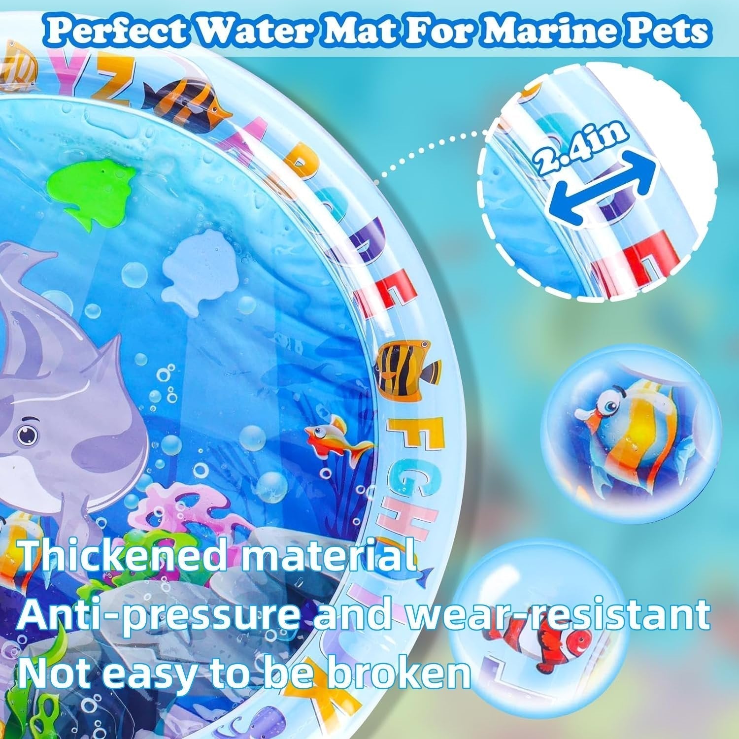 PuddlePlay™ – Kühlende sensorische Wassermatte für Katzen