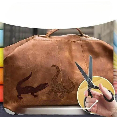 Selbstklebender Lederreparatur-Patch 50 × 138 cm | Zuschneidbar, 11 Farben | Wasserdicht & Robust für Sofa, Auto & Taschen 15