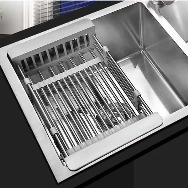 FlexiDrain™ - Der erweiterbare Abflusskorb für Ihre Küchenspüle