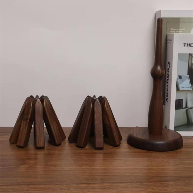TableTree™ - Kunstvolles Tischset aus Nussbaumholz
