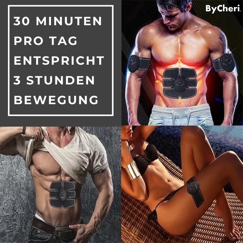 Abstructo - EMS Muscle Pads – Kabelloser Bauchmuskelstimulator