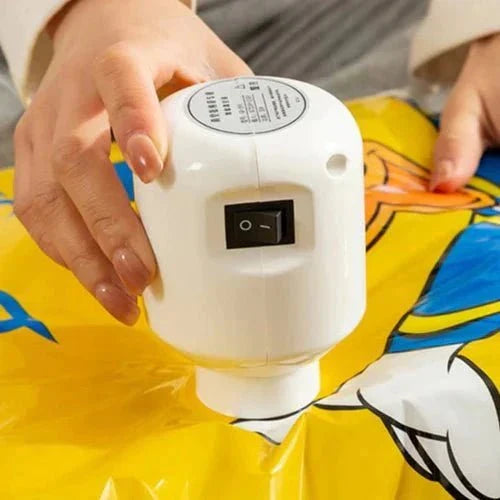 Elektrisches Vakuum Aufbewahrungssystem | Pumpe mit Aufbewahrungsbeuteln | Platzsparend, schützt vor Staub und Schädlingen 4