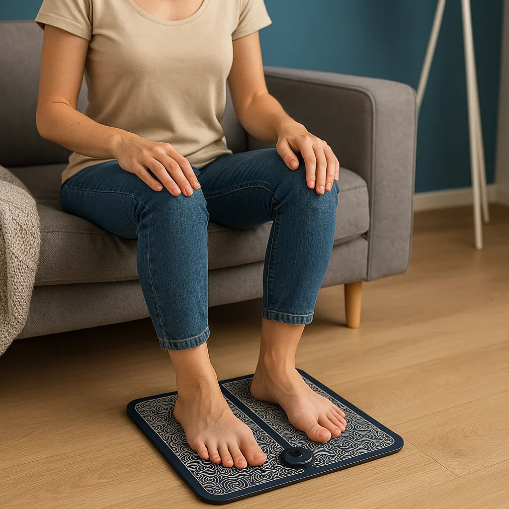 EMS-Elektroden-Pad für Bauch, Arme & Beine | Elektrische Muskelstimulation | Unterstützt Muskelaktivierung im Alltag 7