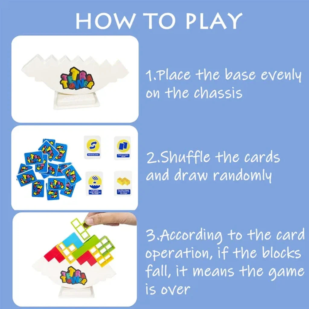 Teamy™ - Team-Turm-Spiel für Kinder und Erwachsene