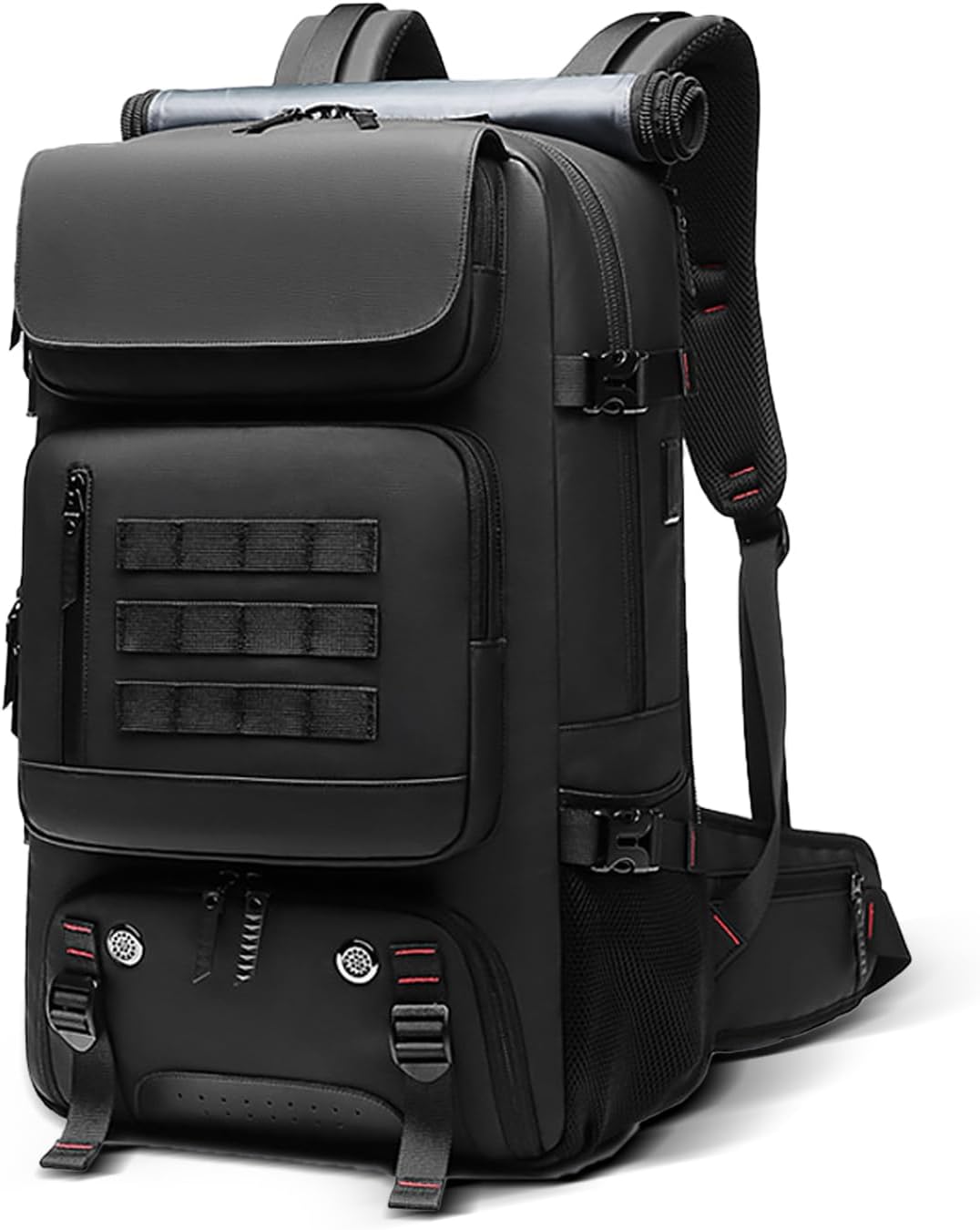 50L Reiserucksack Wasserdicht | Schuhfach & USB-Ladeanschluss | Laptopfach 17 Zoll, Diebstahlsicherer Reißverschluss 1
