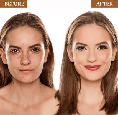 Farbanpassender Foundation Stick für Frauen | Mit Kollagen, Niacinamid & Adenosin | Ebenmäßiges Finish ohne Maskeneffekt 11