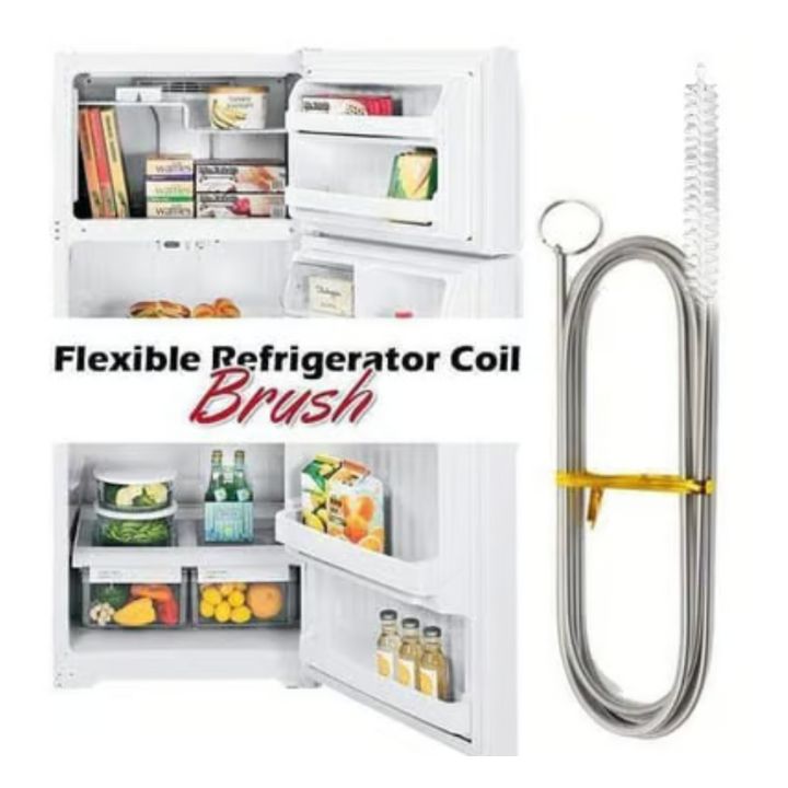 Kühlschrank Ablaufreiniger Set | Flexible Bürste mit Sprühfunktion | Edelstahl, Nylon und PVC, reinigt ohne Chemie 6