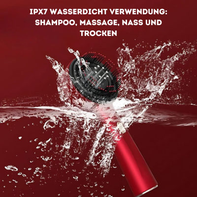 ScalpRelax™ – Massagekamm mit Öl-Infusion und Rotlichttherapie