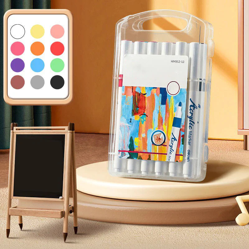 AcrylMark™ - Leuchtende Acrylmarker für kreative Kinder