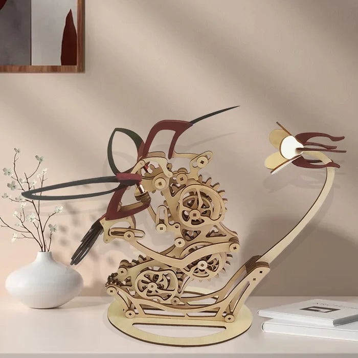 MotionPuzzle™ - Bauen und genießen Sie ein 3D-Holzpuzzle zum Selbermachen
