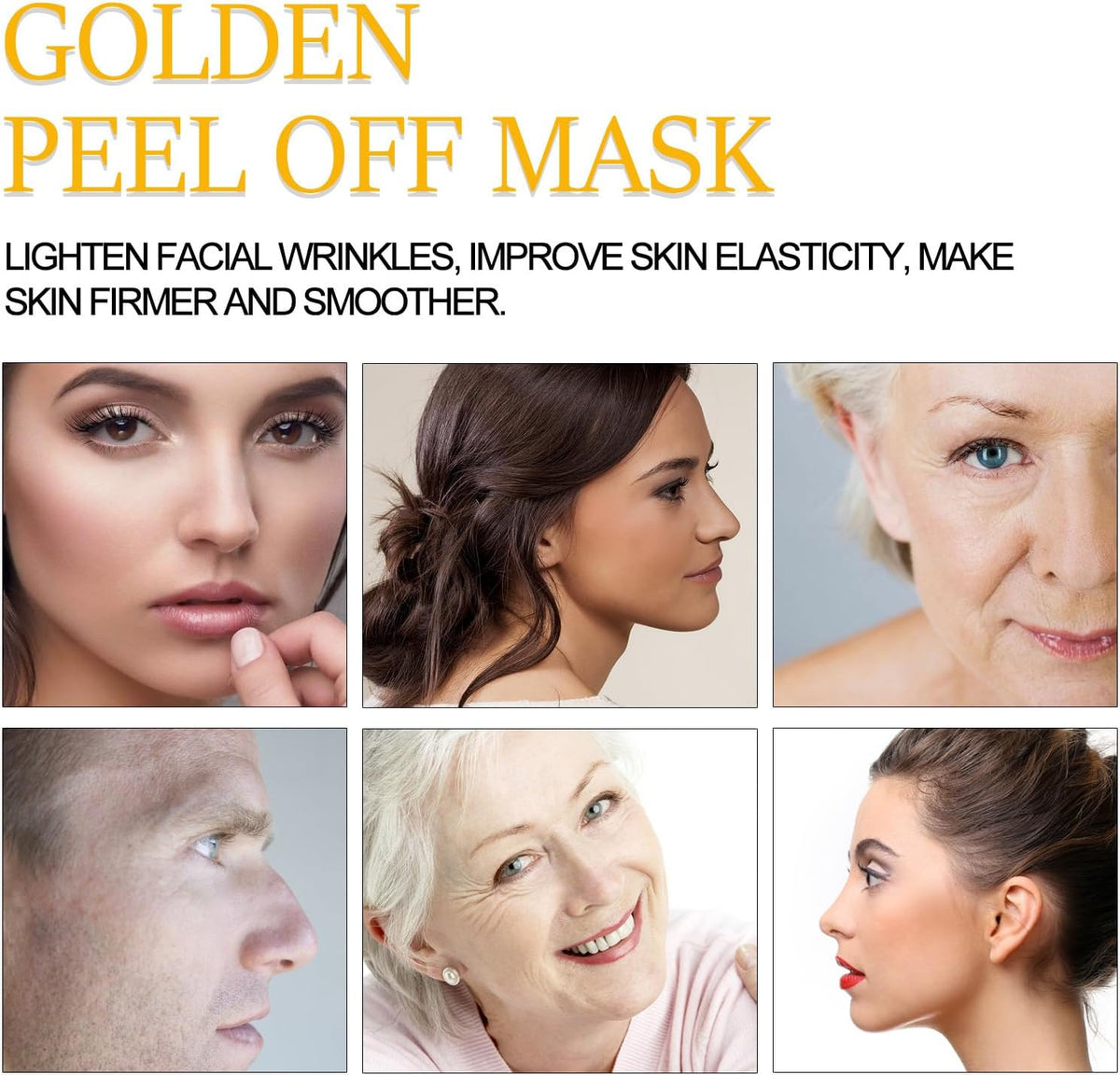 1+1 Gratis | GoldGlowy – 24-Karat-Gold-Peel-Off-Gesichtsmaske für strahlende Haut
